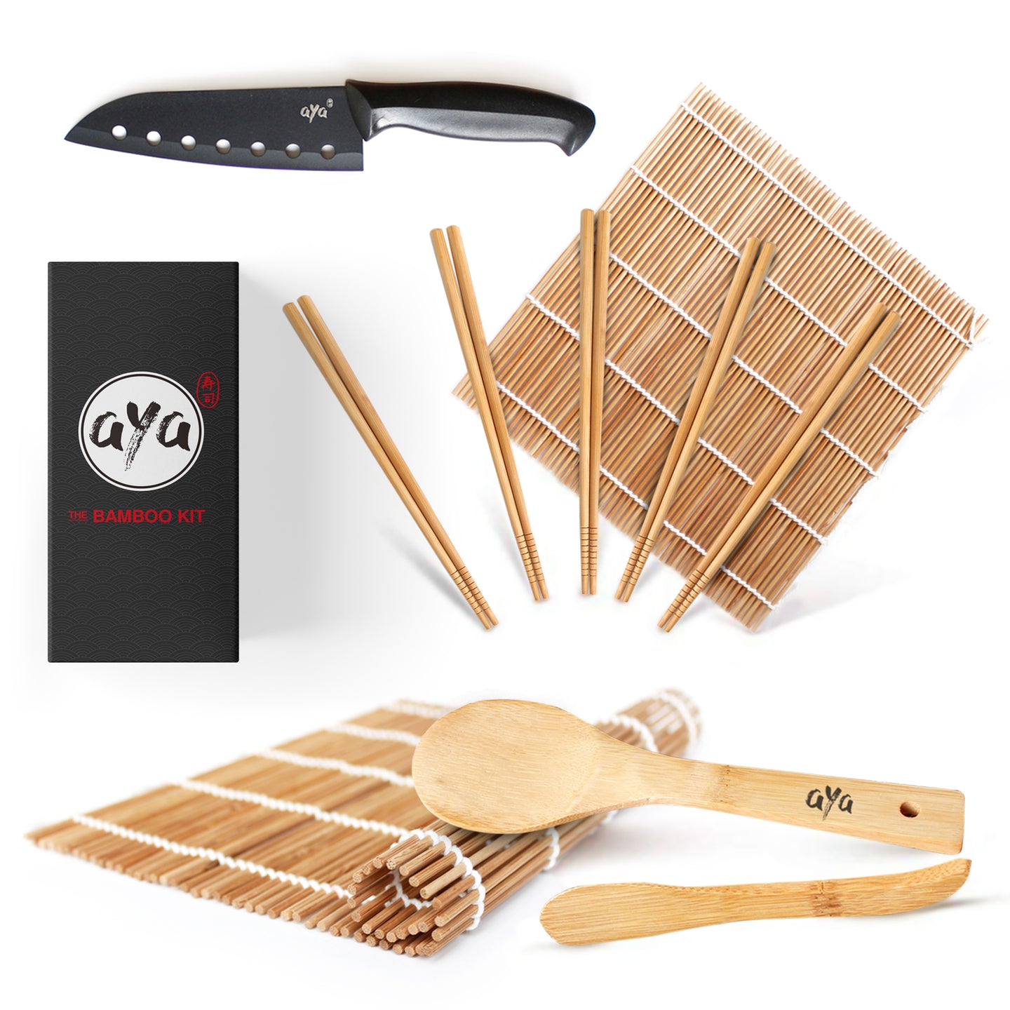 SushiAya 11-Piece DIY Sushi Maker Kit