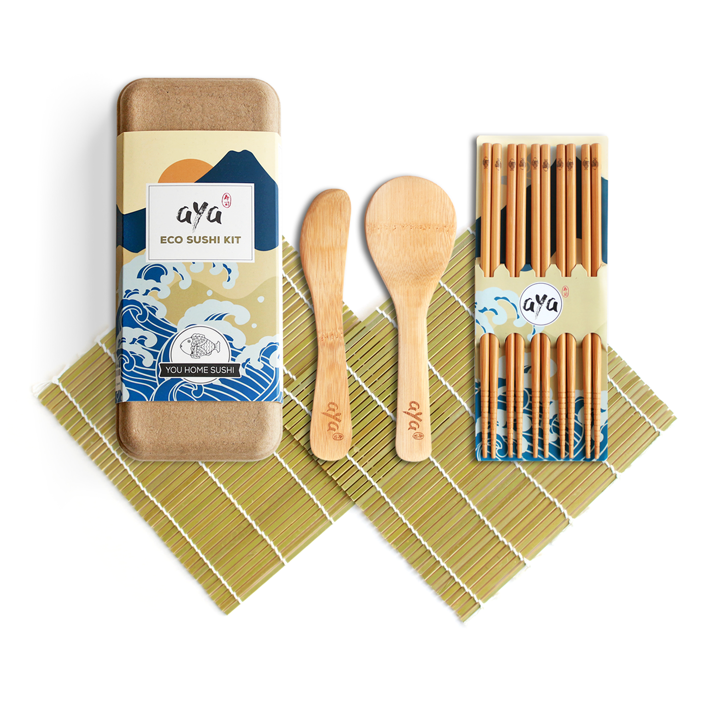 AYA Eco Sushi Kit – AYA Sushi, KROM LTD LLC